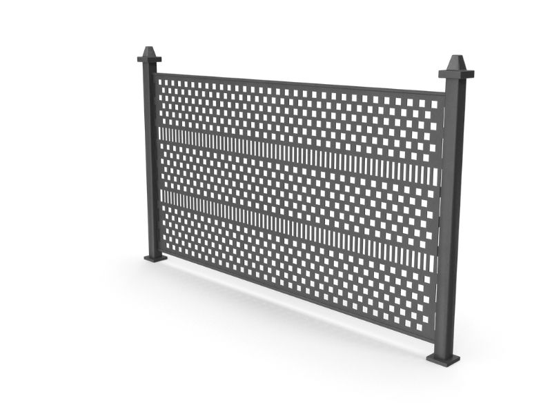 Garde-corps Métalliques Découpés au Laser