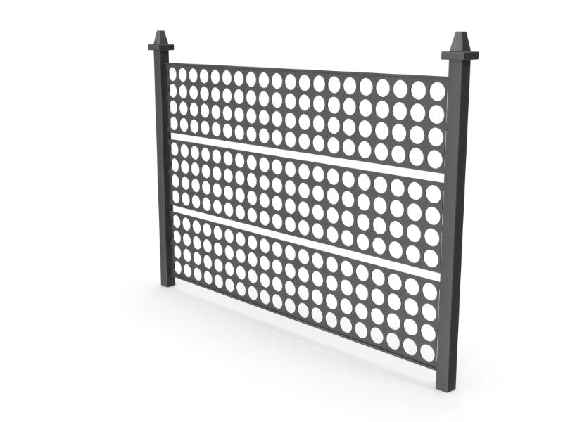 Garde-corps Métalliques Découpés au Laser